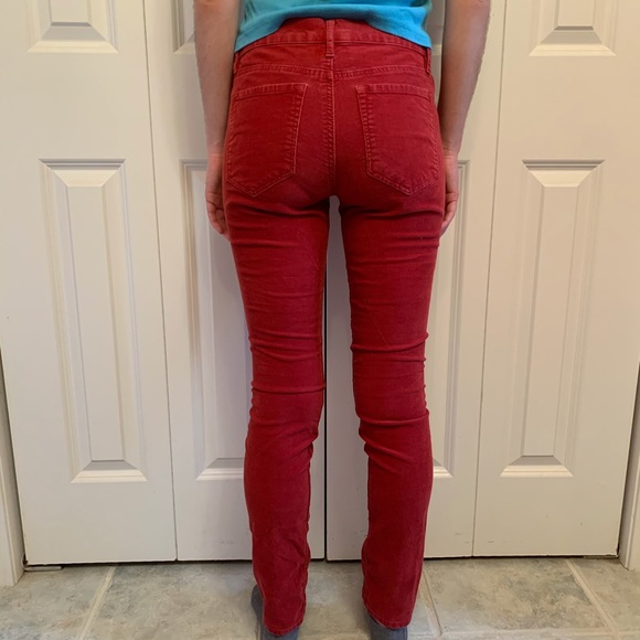 Red Corduroy Pants - Picture 5 of 6